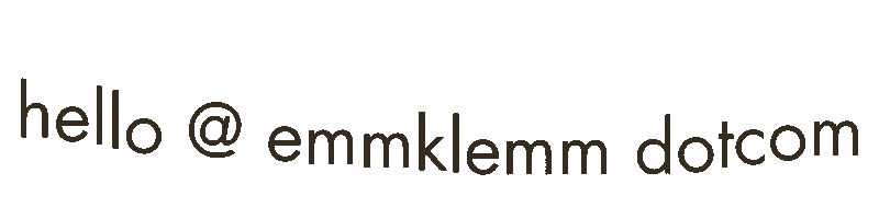 Contact Emmanuel Klemm - via Email